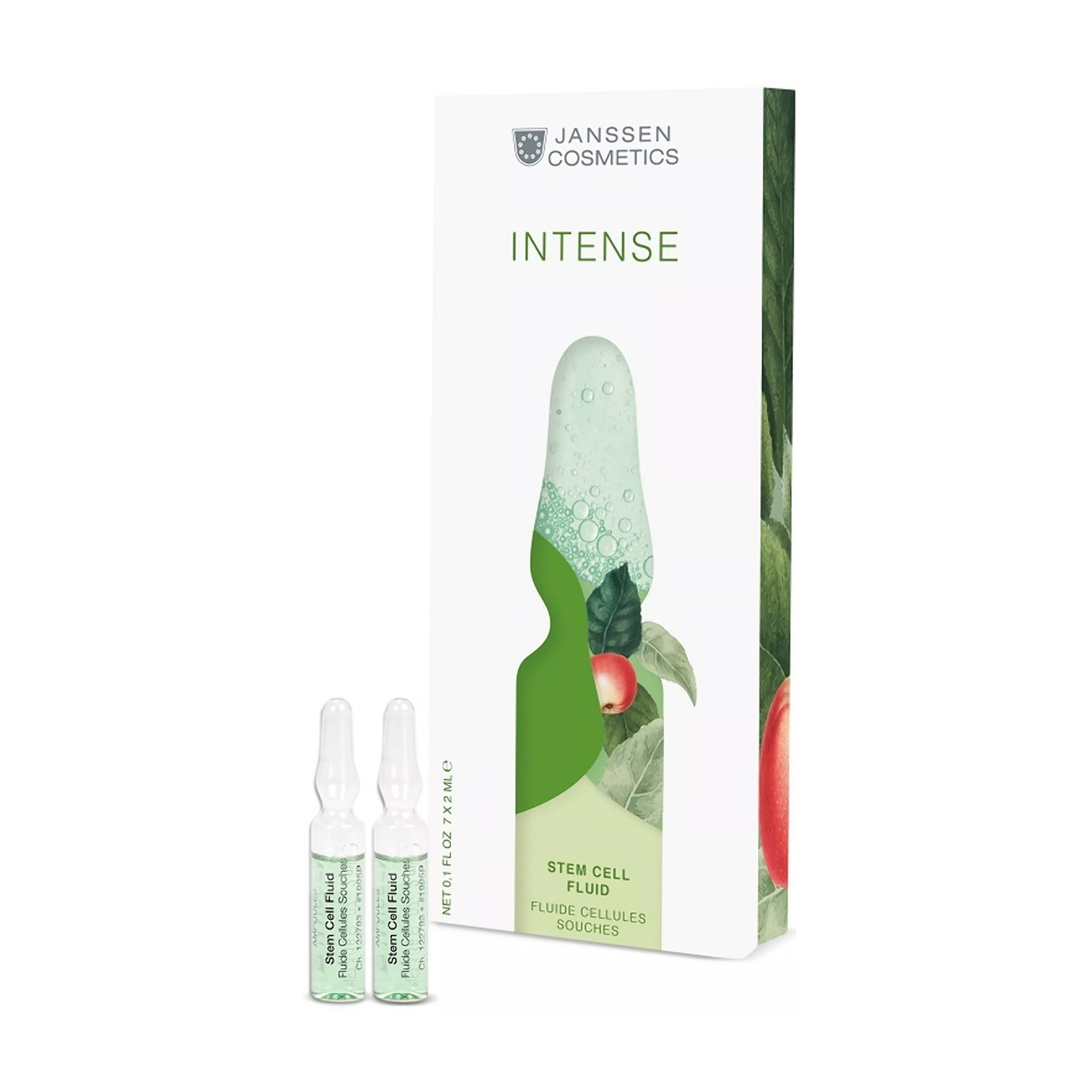 Сироватка для обличчя Janssen Cosmetics Stem Cell Fluid зі стовбуровими клітинами, 7*2 мл